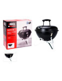 Barbacoa Negra con Tapa, Ø34 x 37 cm BBQ COLLECTION