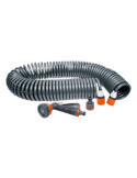 Kit Manguera Espiral Ø9 mm, 3/8 pulg, 15 m EDM