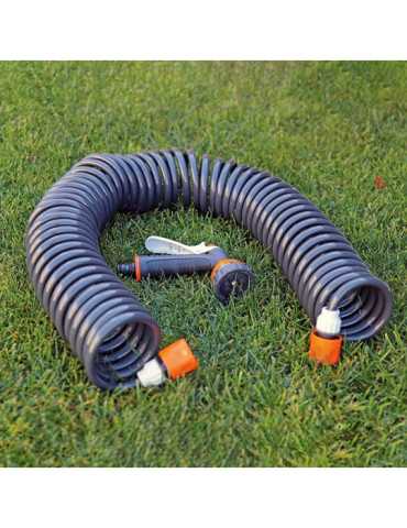 Kit Manguera Espiral Ø9 mm, 3/8 pulg, 15 m EDM 2
