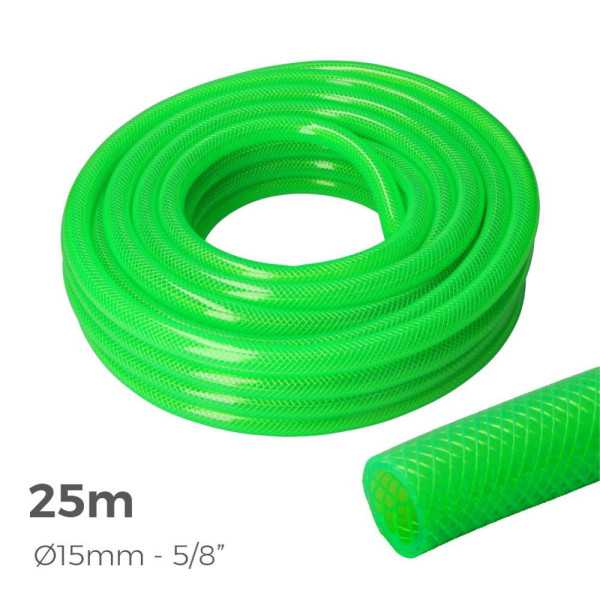 Manguera de Jardín Estandar Ø15 mm, 5/8 pulg, 25 m EDM
