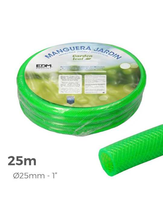 Manguera de Jardín Estandar Ø25 mm, 1 pulg, 25 m EDM