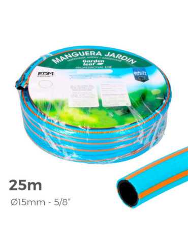 Manguera de Jardín Pro Ø15 mm, 5/8 pulg, 25 m EDM 2