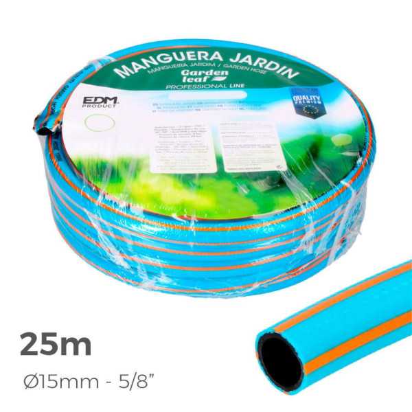 Manguera de Jardín Pro Ø15 mm, 5/8 pulg, 25 m EDM