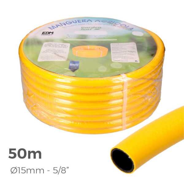 Manguera Agrícola Ø15 mm, 5/8 pulg, 50 m EDM