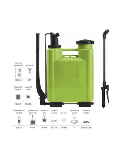 Pulverizador / Vaporizador Mochila 15 L DIMARTINO 2