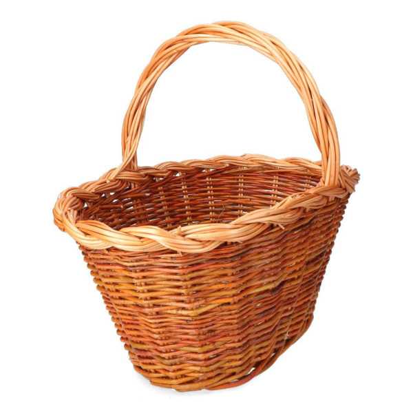 Cesta Mimbre 37x25x20cm Altura con Asa 34cm BASICS