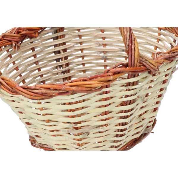 Cesta Caña 30x22x15cm Altura con Asa 23cm BASICS