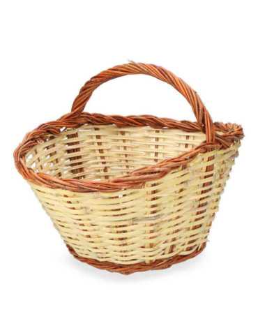 Cesta Caña 44x31x22cm Altura con Asa 34cm BASICS