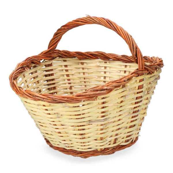 Cesta Caña 44x31x22cm Altura con Asa 34cm BASICS