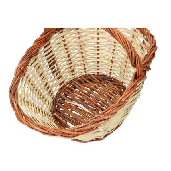 Cesta Caña 44x31x22cm Altura con Asa 34cm BASICS