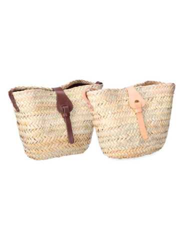 Bolso Plano con Presilla y Asa Bandolera 2 Colores Surtidos BASICS