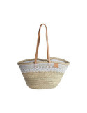 Bolso Nova de Palma con Puntilla y Asas BASICS