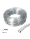Manguera de Cristal Transparente Ø4 mm x 100 m EDM