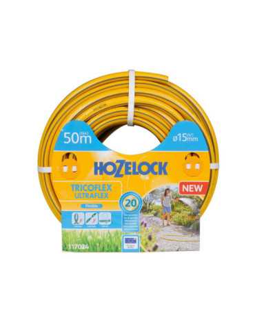 Manguera Tricoflex Ultraflex Ø15 mm, 5/8 pulg, 50 m HOZELOCK