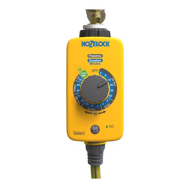 Programador de Riego Analógico Select Controller HOZELOCK
