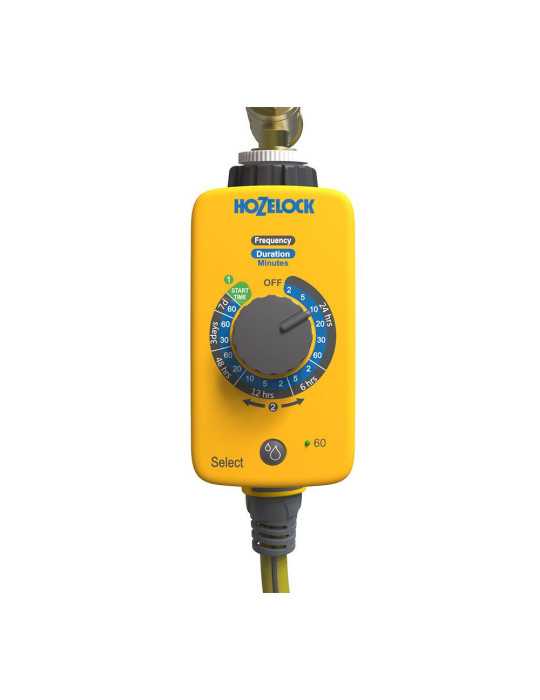 Programador de Riego Analógico Select Controller HOZELOCK