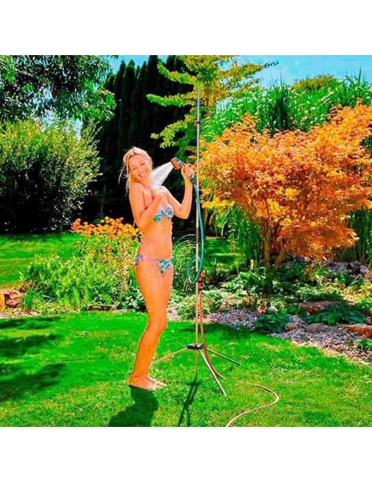 Ducha de Jardín Trio Sobre Trípode 220 cm GARDENA