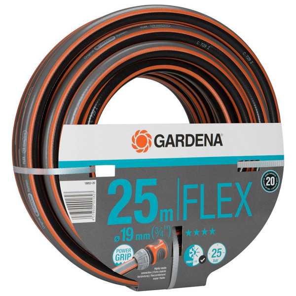 Manguera de Riego Flex Ø19 mm, ¾ pulg, 25 m GARDENA