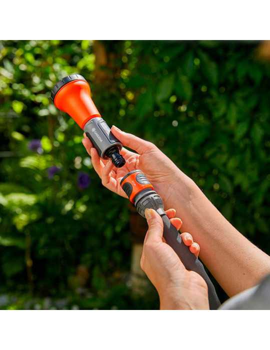 Kit Manguera Textil Liano Xtreme Ø13 mm, ½ pulg, 15 m GARDENA