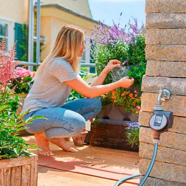 Programador de Riego Electrónico Flex GARDENA