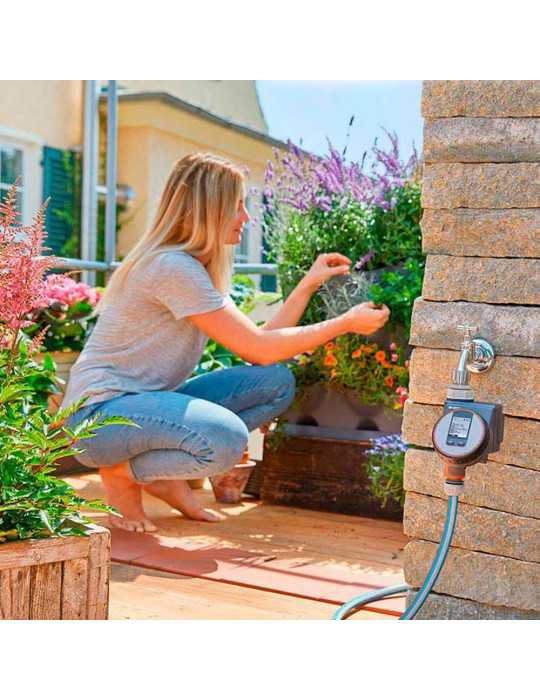 Programador de Riego Electrónico Flex GARDENA