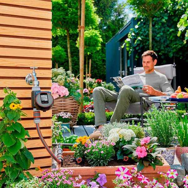 Programador de Riego Electrónico Flex GARDENA