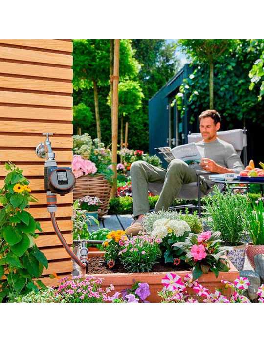 Programador de Riego Electrónico Flex GARDENA