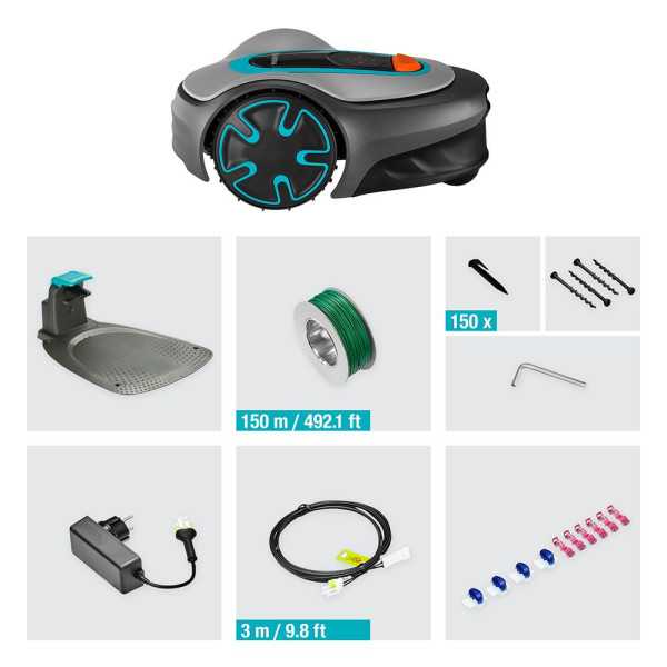 Robot Cortacésped Sileno para Segar Jardines GARDENA