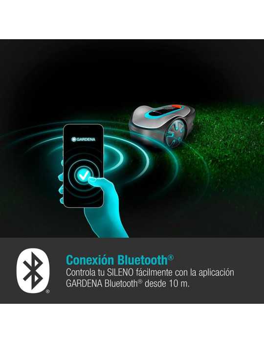 Robot Cortacésped Sileno para Segar Jardines GARDENA