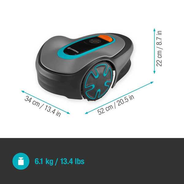 Robot Cortacésped Sileno para Segar Jardines GARDENA