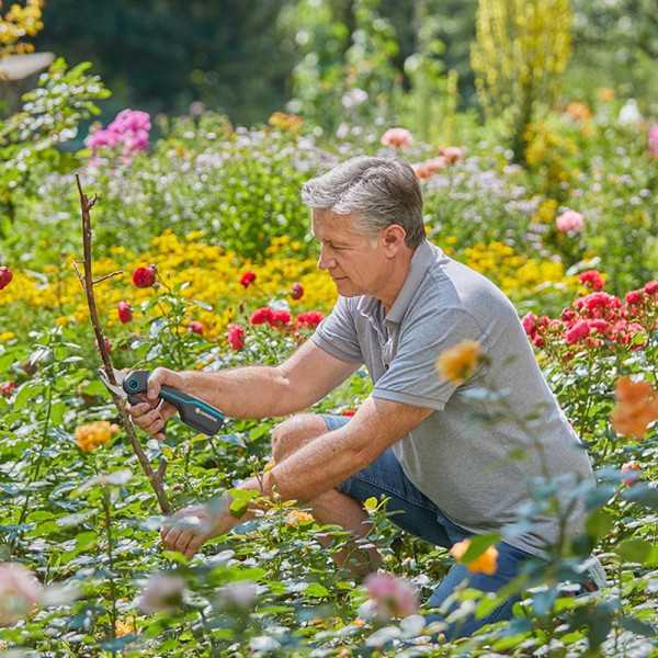 Tijera de Podar Assistcut de Batería para Jardín Assistcut GARDENA