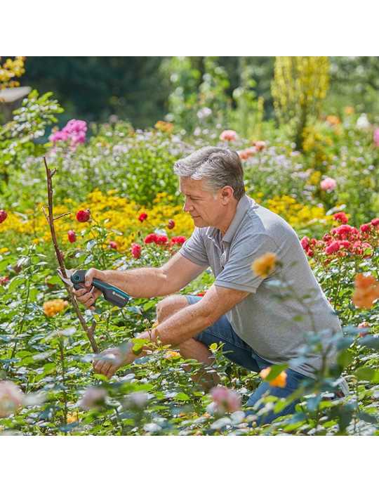 Tijera de Podar Assistcut de Batería para Jardín Assistcut GARDENA
