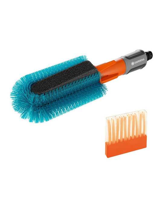 Kit de Cepillo de Limpieza de Bicicletas y Jabón Cleansystem GARDENA