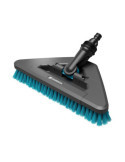 Cepillo de Cerdas Duras Triangular Flex para Limpieza de Superficies Duras y Rincones Cleansystem GARDENA