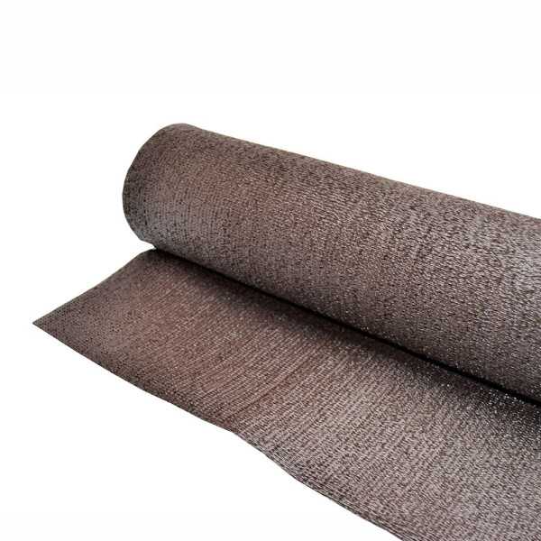 Malla de Ocultación y Sombreo Premium 230 g/m². Marrón, 4 x 4 m FUN AND GO
