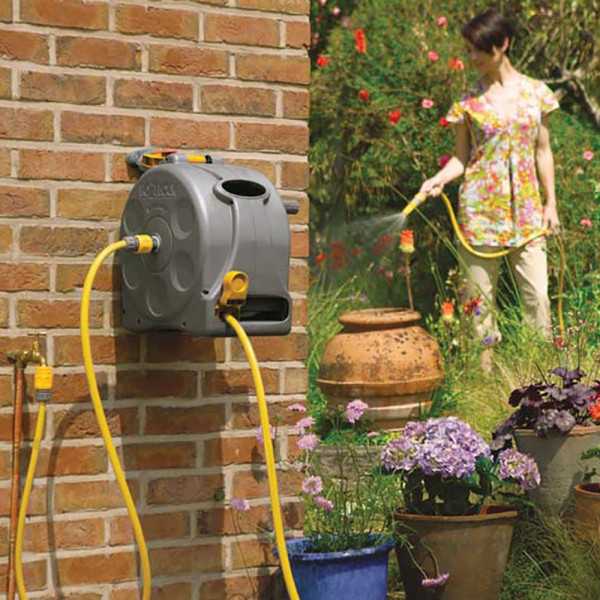 Enrollador de Manguera Manual Compact Reel 25 m HOZELOCK