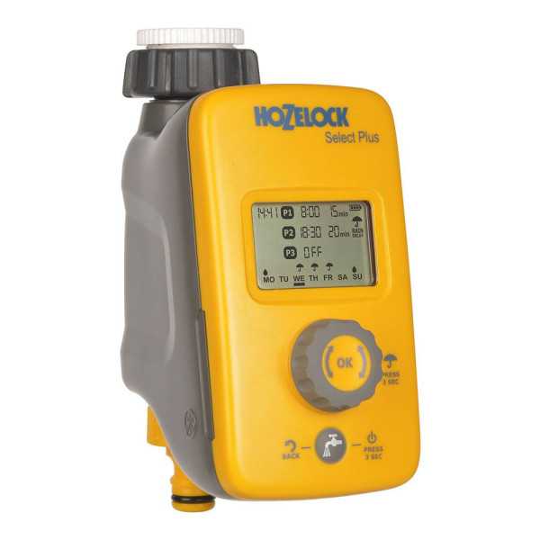 Programador de Riego Electrónico Select Plus Digital HOZELOCK