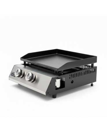 Plancha de Gas BXOP4900E con 2 Quemadores, 45 x 39 cm BLACK+DECKER