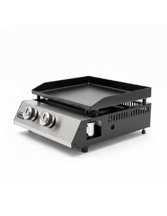 Plancha de Gas BXOP4900E con 2 Quemadores, 45 x 39 cm BLACK+DECKER