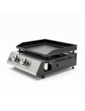 Plancha de Gas BXOP4900E con 2 Quemadores, 45 x 39 cm BLACK+DECKER
