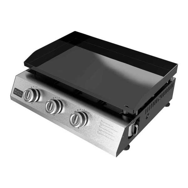 Plancha de Gas BXOP7350E con 3 Quemadores, 58 x 36 cm BLACK+DECKER