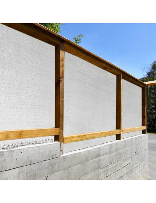 Malla de Ocultación y Sombreo Premium 230 g/m². Blanca, 3 x 4 m FUN AND GO