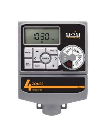 Programador de Riego Electrónico 4 Zonas Access AQUA CONTROL