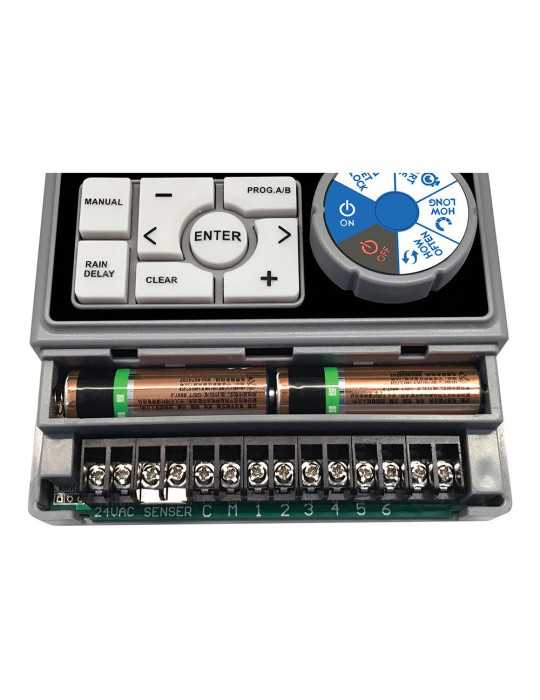 Programador de Riego Electrónico 6 Zonas Access AQUA CONTROL