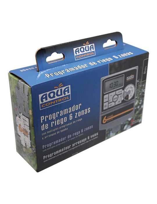 Programador de Riego Electrónico 6 Zonas Access AQUA CONTROL