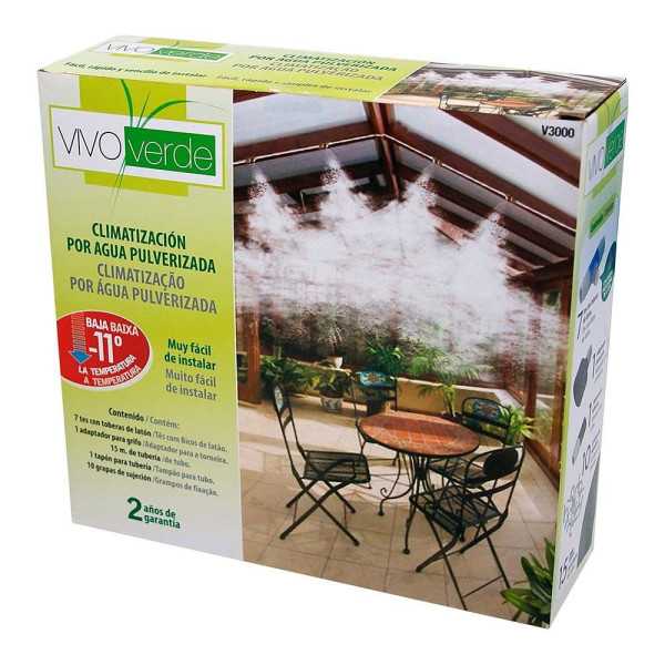 Sistema de Nebulización/Climatización V3000 VIVO VERDE