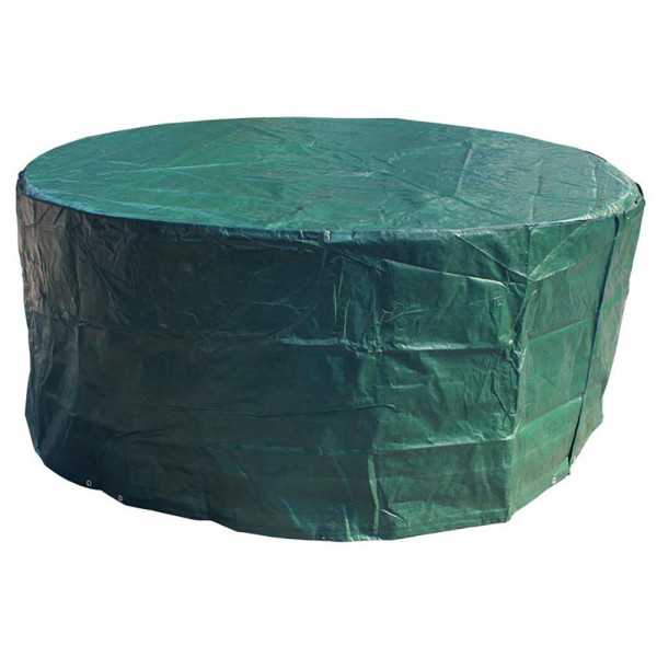 Funda de Protección, Cubre Mesa y Sillas, Ø205 x 90 cm, 100 g/m² ALTADEX
