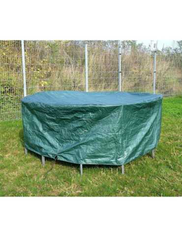 Funda de Protección, Cubre Mesa y Sillas, Ø325 x 90 cm, 100 g/m² ALTADEX 2