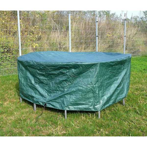 Funda de Protección, Cubre Mesa y Sillas, Ø325 x 90 cm, 100 g/m² ALTADEX