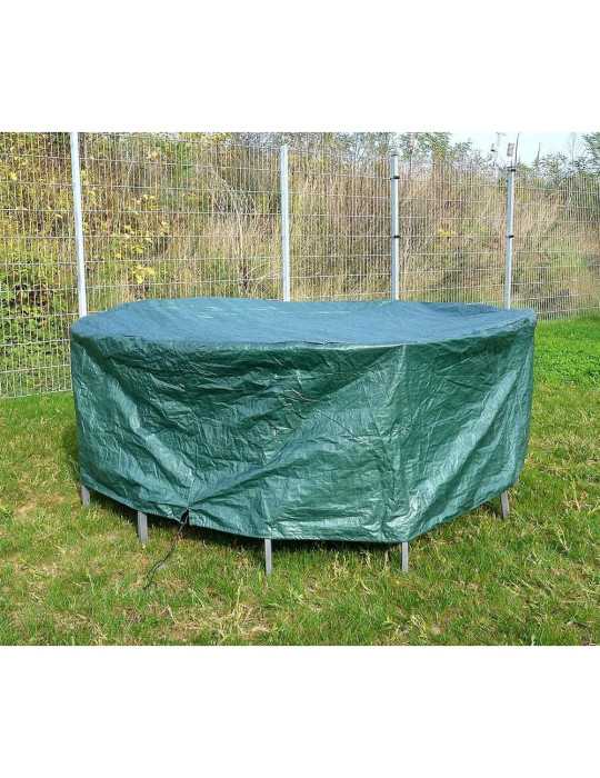 Funda de Protección, Cubre Mesa y Sillas, Ø325 x 90 cm, 100 g/m² ALTADEX